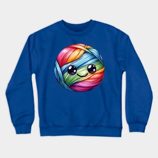 Cheerful Yarn Buddy! Crewneck Sweatshirt